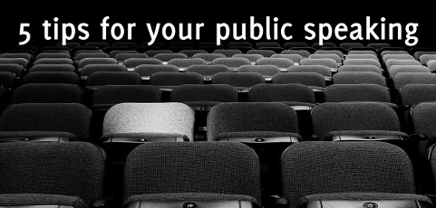 5 tips for public speaking