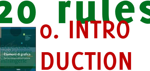 20 simple rules for your slides: introduction