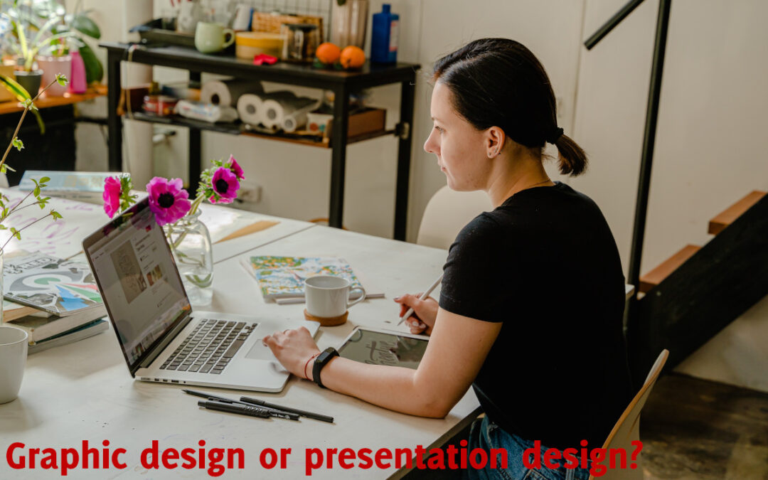 Difference between graphic design and presentation design