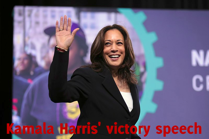 Kamala Harris’ victory speech analysis